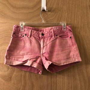 Jack Wills Pink Denim Jean Shorts